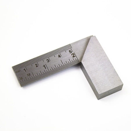 Excel Blades 2" Machinist Square Carbon Steel, Precision Machine Square, 6pk 60018